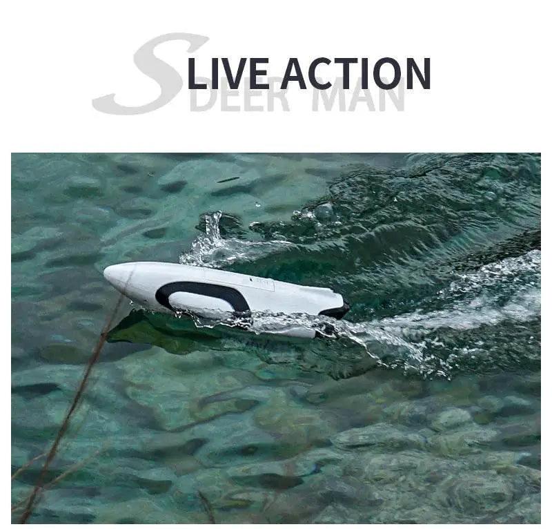  RC High-Speed S2 Remote Control Ship with Double Vortex Spray - Fast Overturning Reset Water Toy for Kids -  ToylandEU™