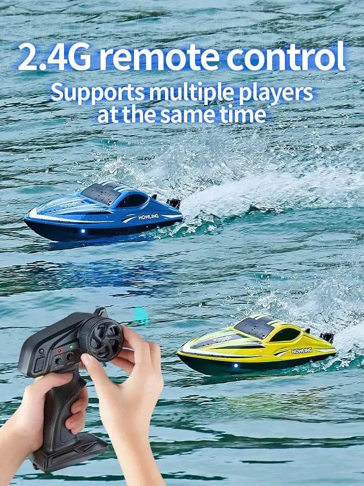  RC JJRC Hj818 High-Speed Remote-Control Electric Speedboat for Kids - Waterproof Competitive Racing Toy -  ToylandEU™