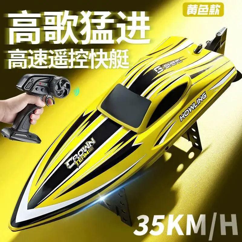  RC JJRC Hj818 High-Speed Remote-Control Electric Speedboat for Kids - Waterproof Competitive Racing Toy -  ToylandEU™