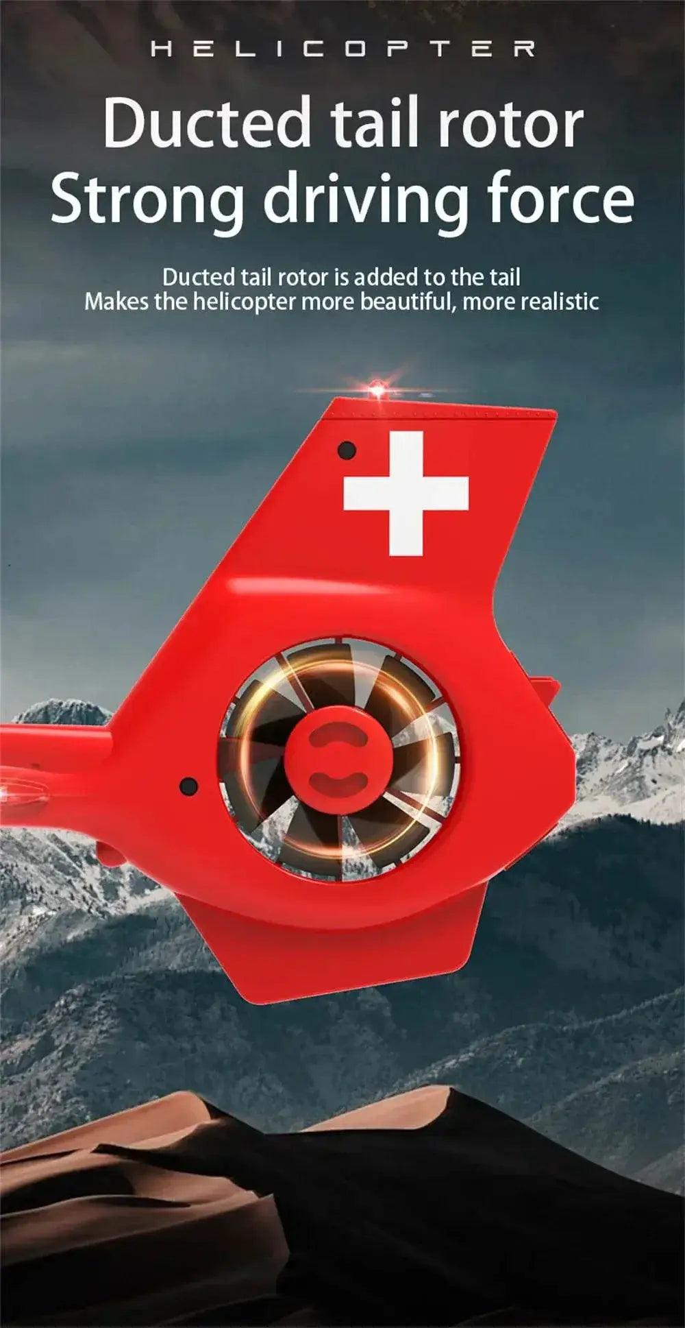  RC JJRC RC Helicopter C190 1:30 Scale 2.4G 6CH with Gyro & Optical Flow, Altitude Hold, RTF -  ToylandEU™
