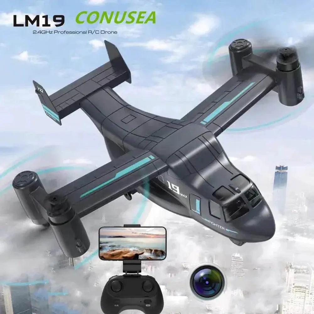  RC LM19 WiFi FPV Quadcopter Drone with 480P Camera - Remote Control Helicopter for Kids and Beginners -  ToylandEU™