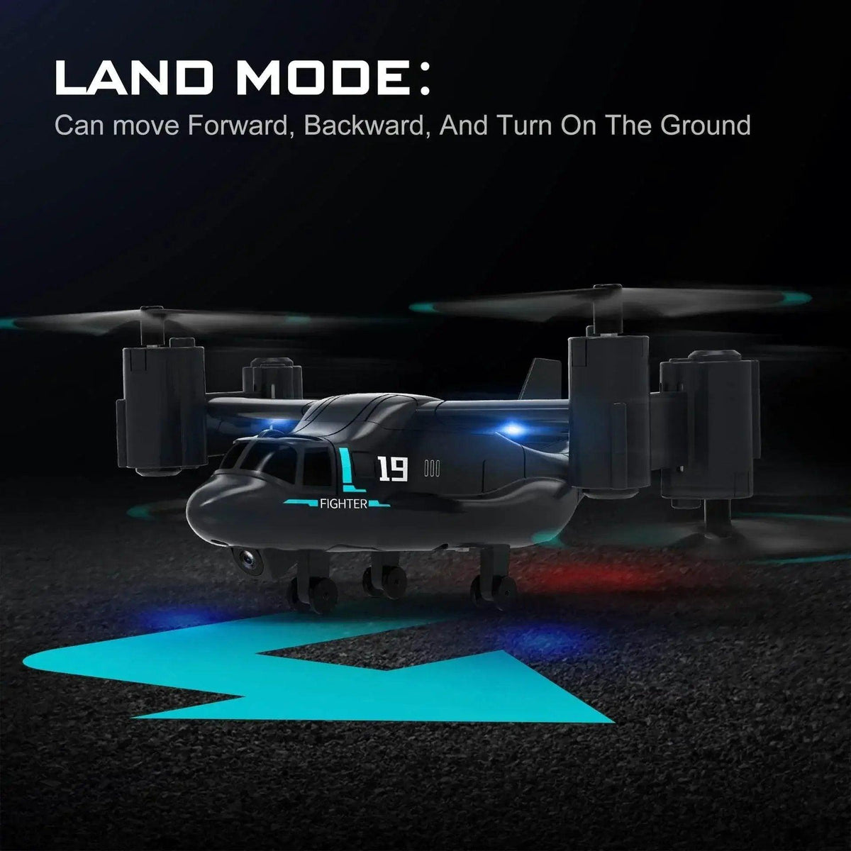  RC LM19 WiFi FPV Quadcopter Drone with 480P Camera - Remote Control Helicopter for Kids and Beginners -  ToylandEU™