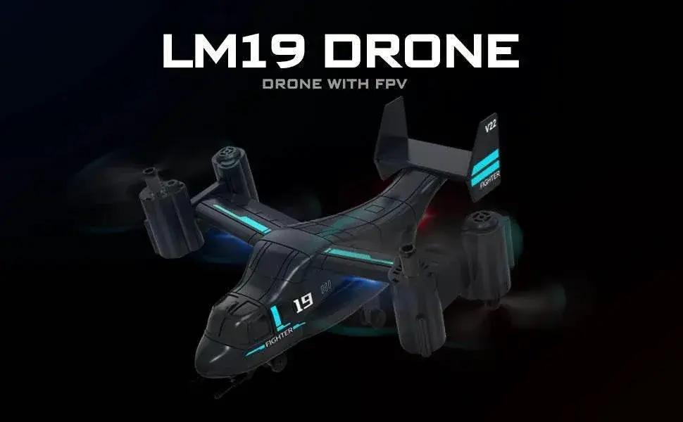  RC LM19 WiFi FPV Quadcopter Drone with 480P Camera - Remote Control Helicopter for Kids and Beginners -  ToylandEU™