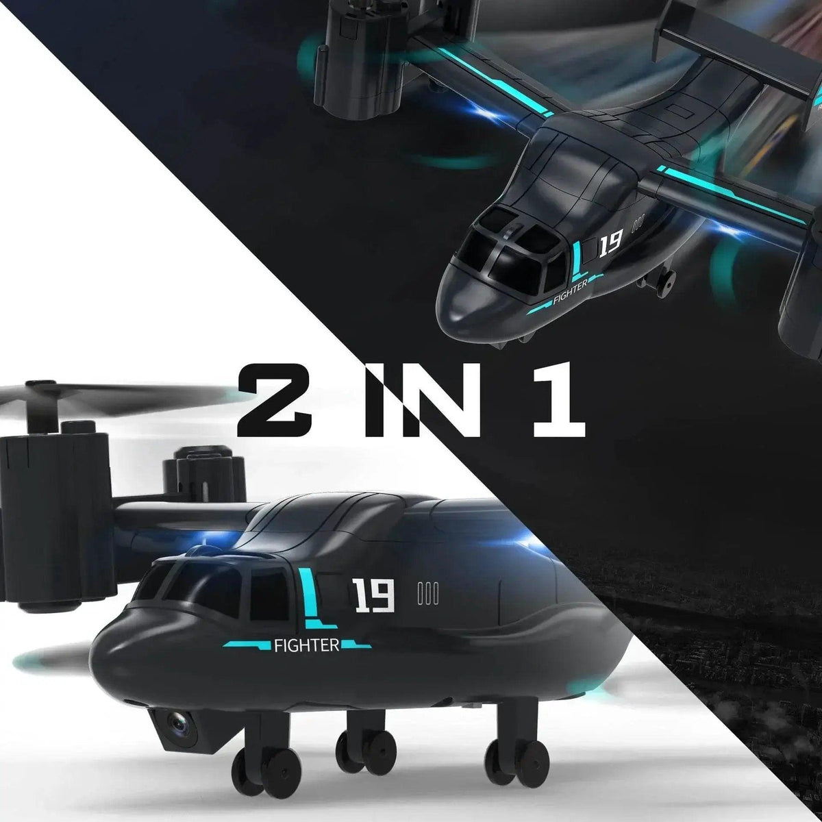 RC LM19 WiFi FPV Quadcopter Drone with 480P Camera - Remote Control Helicopter for Kids and Beginners -  ToylandEU™