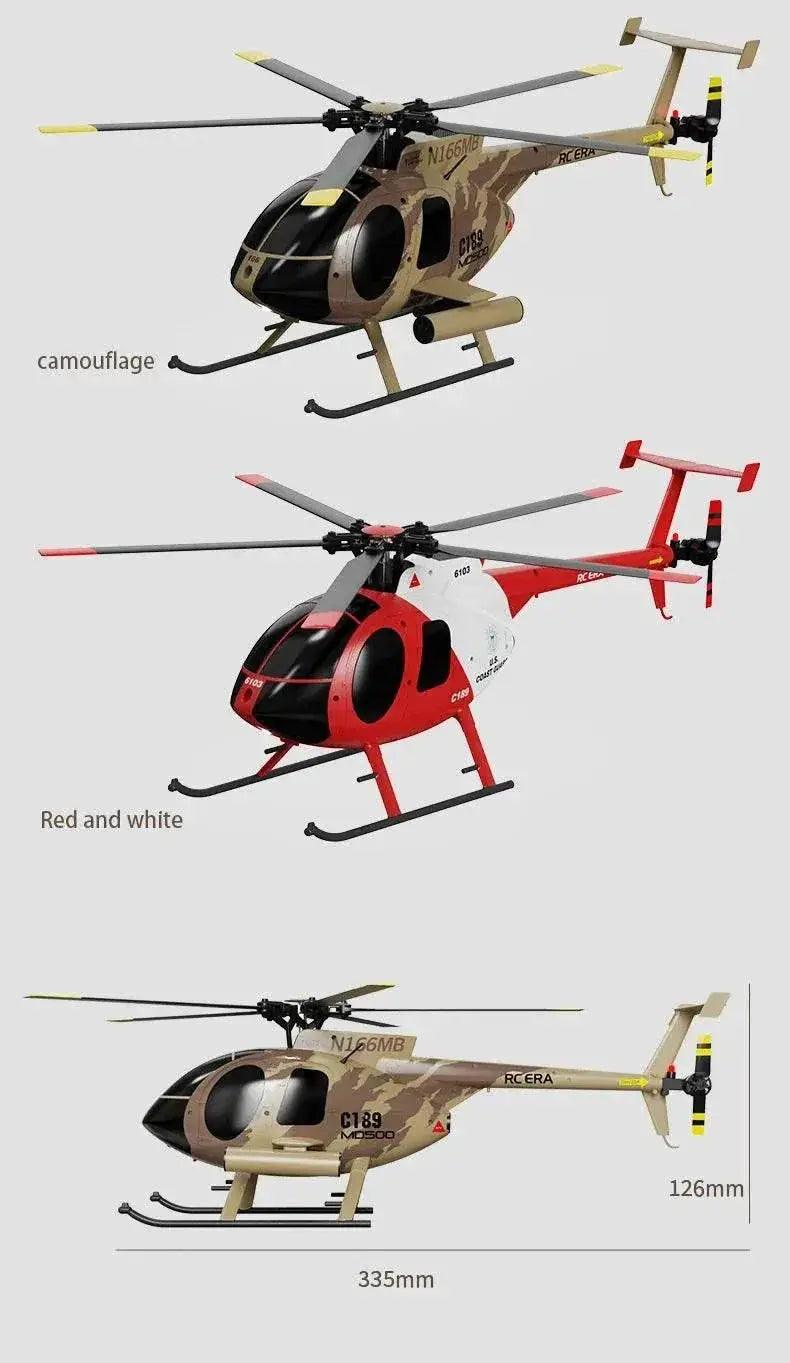  RC RC 1:28 C189 Brushless Dual-Motor Remote Helicopter with 6-Axis Gyro and One-Click Takeoff/Landing -  ToylandEU™