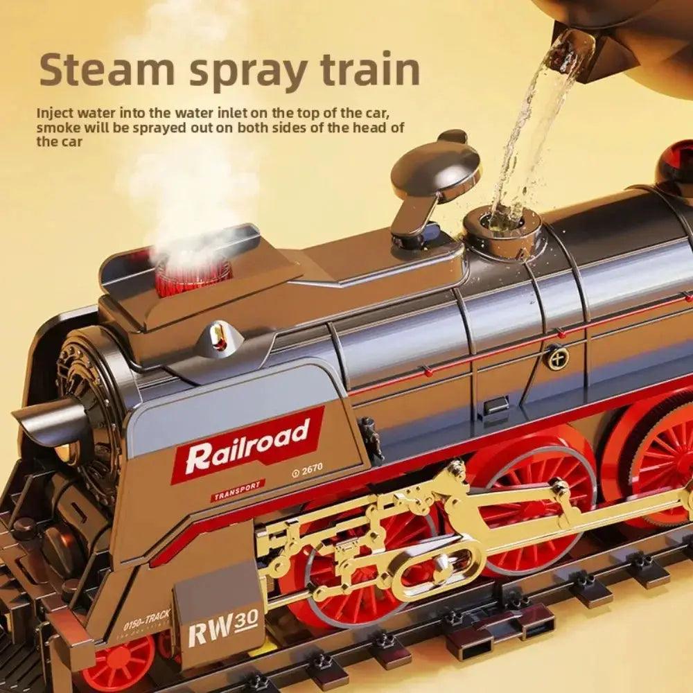  Remote Control Electric Train Set With Light And Sound -  ToylandEU™