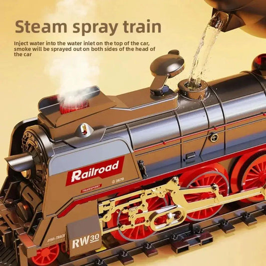  Remote Control Electric Train Set With Light And Sound -  ToylandEU™
