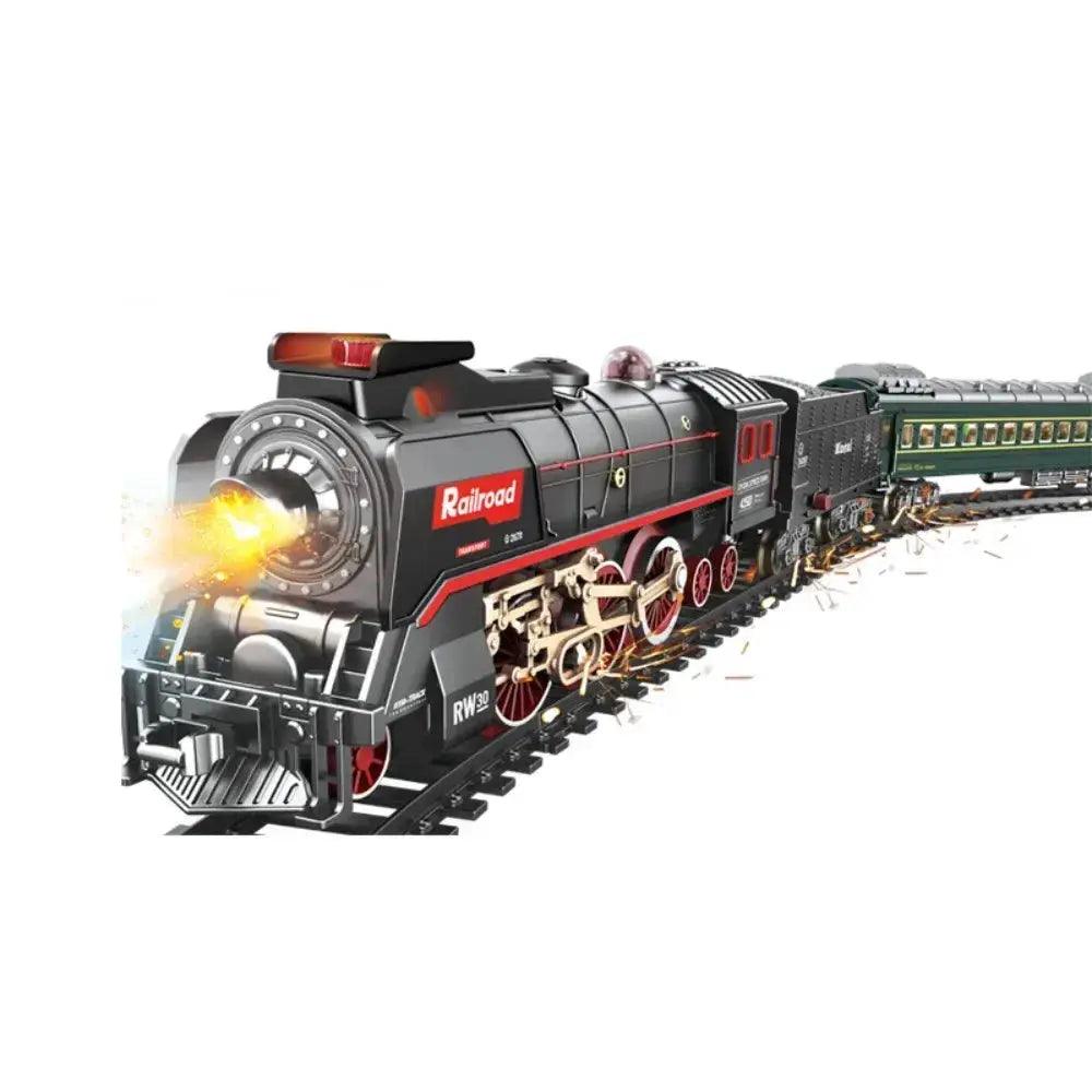  Remote Control Electric Train Set With Light And Sound -  ToylandEU™