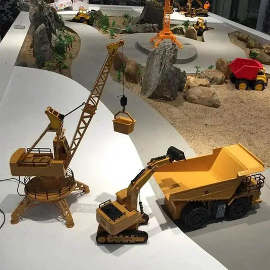  RC Remote-Control Tower Crane Toy - Perfect Engineering Gift for Boys -  ToylandEU™