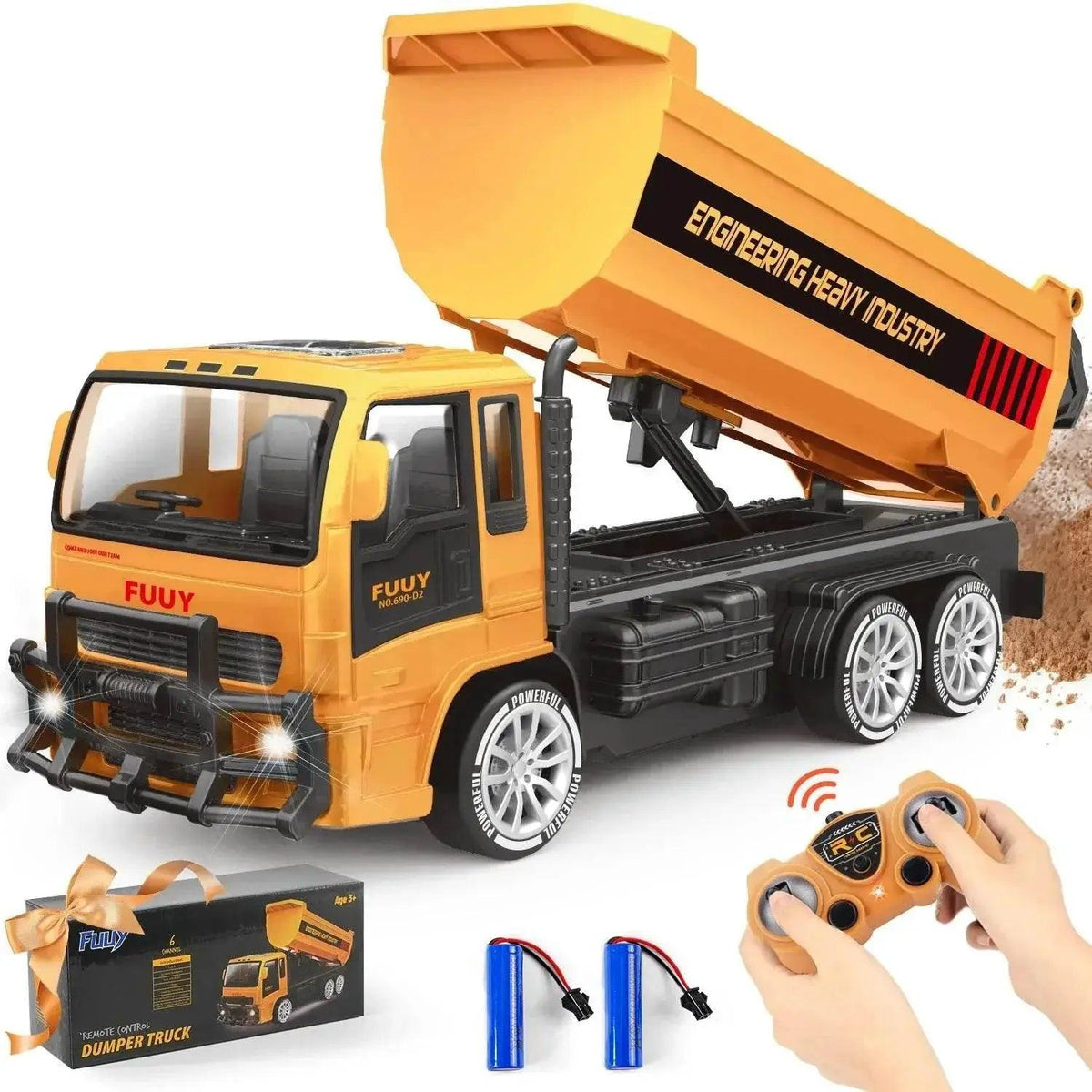  RC Remote-Controlled Electric Crane Toy - Ideal for Young Engineers! -  ToylandEU™