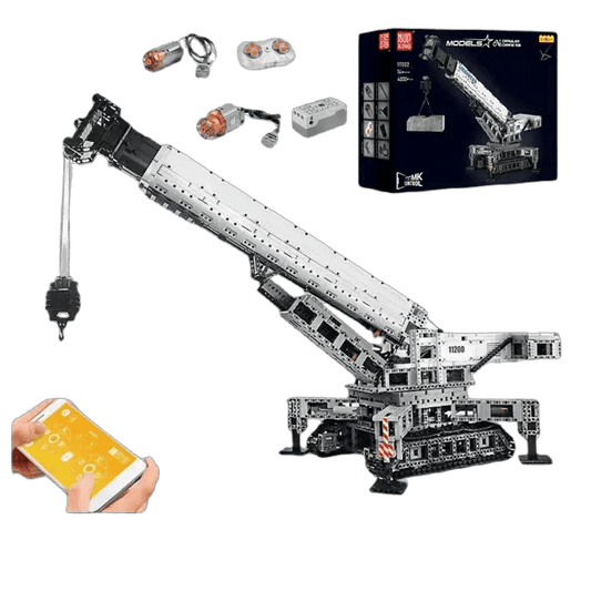  RC Remote-Controlled Excavator Crane Building Kit - Fun for All Ages! -  ToylandEU™