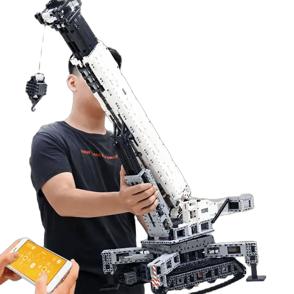  RC Remote-Controlled Excavator Crane Building Kit - Fun for All Ages! -  ToylandEU™