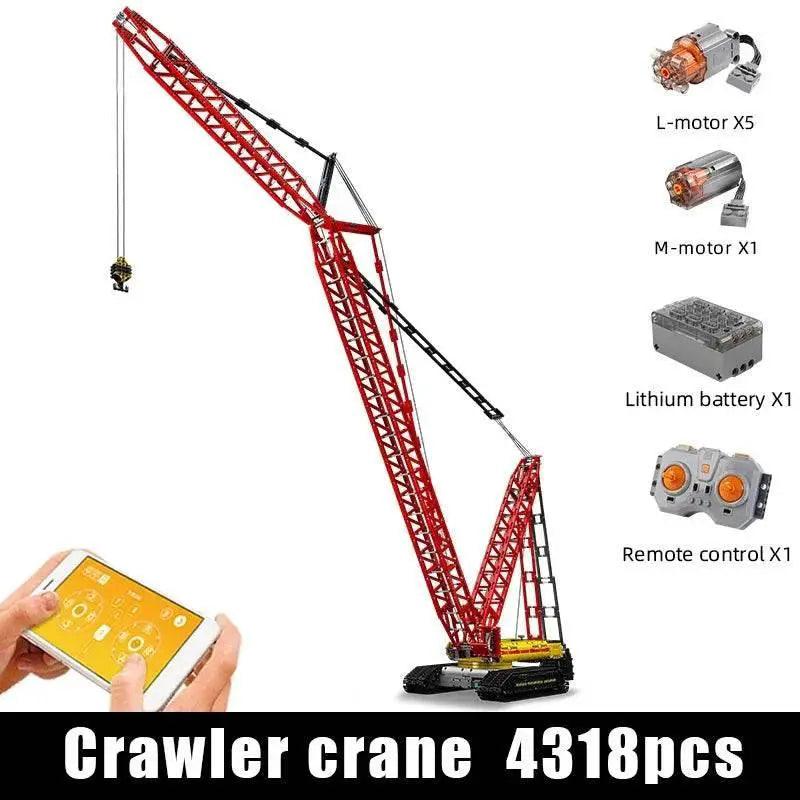  RC Remote-Controlled MOULD KING Crane & Excavator Set for Adults -  ToylandEU™