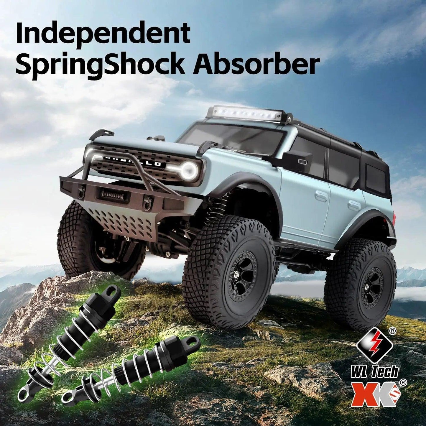  WLtoys 184023 RC Offroad 4x4 Gear Switchable Speed -  ToylandEU™