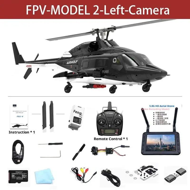  Yuxiang F02V Airwolf RC Helicopter Brushless 6 Channel -  ToylandEU™