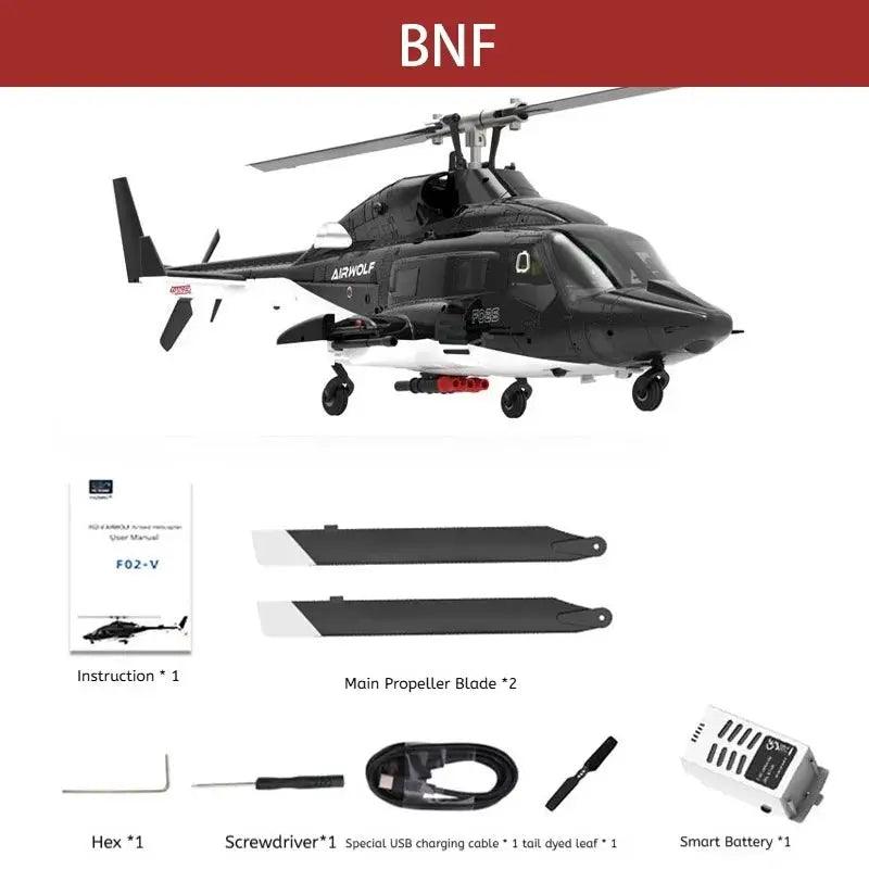  Yuxiang F02V Airwolf RC Helicopter Brushless 6 Channel -  ToylandEU™
