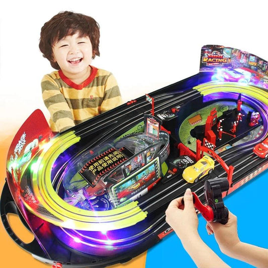 RC Track Car | LED Headlights | Toylandeu™