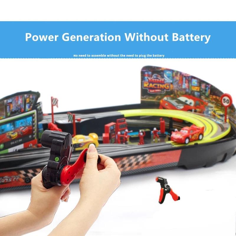 RC Track Car | LED Headlights | Toylandeu™