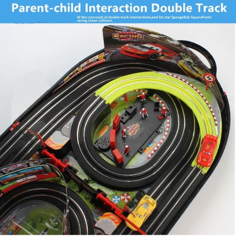 RC Track Car | LED Headlights | Toylandeu™