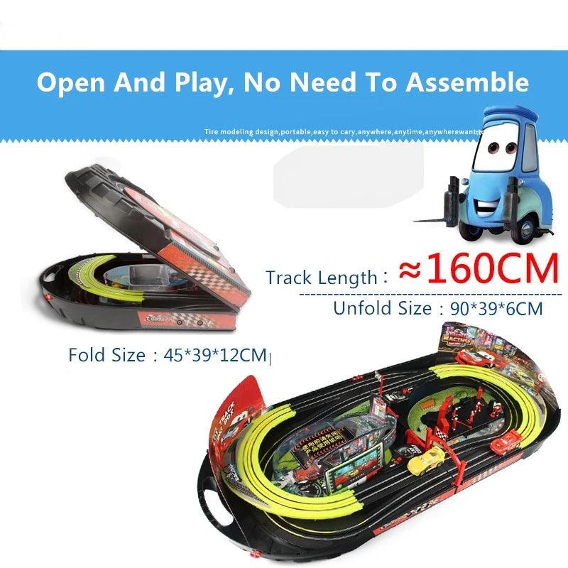 RC Track Car | LED Headlights | Toylandeu™