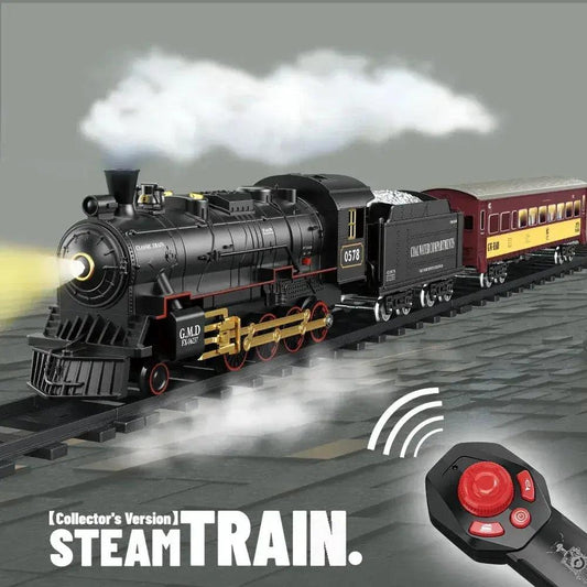  RC Train Toy Remote Control Stepless Speed Realistic Play -  ToylandEU™