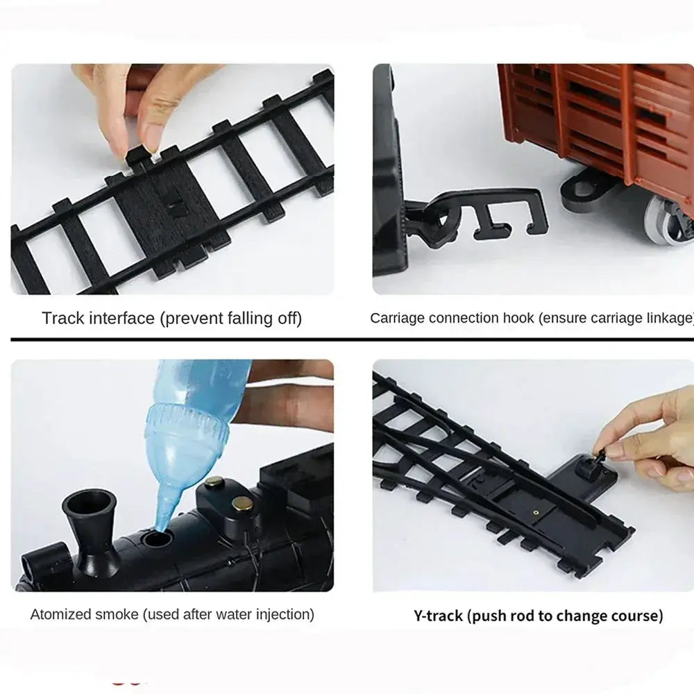 RC Train Toy With Stepless Speed Control For Realistic Play - ToylandEU