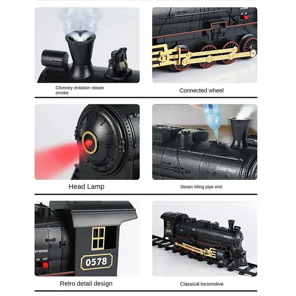 RC Train Toy With Stepless Speed Control For Realistic Play - ToylandEU