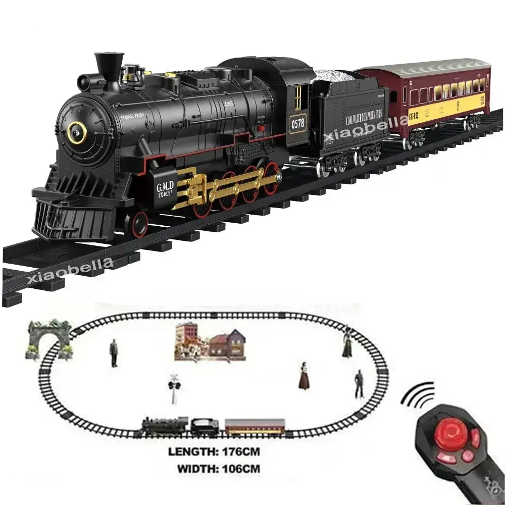 RC Train Toy With Stepless Speed Control For Realistic Play - ToylandEU