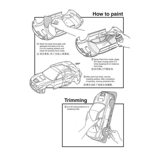 RC Transparent E30 M3 Wide-body RC Car with Accessories for Enthusiasts - ToylandEU