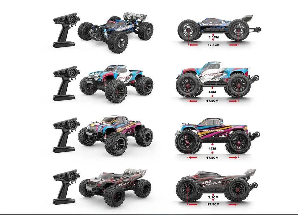  MJX 16208 V2.0 1/16 RC Cars 4WD Off-Road Truck Brushless -  ToylandEU™