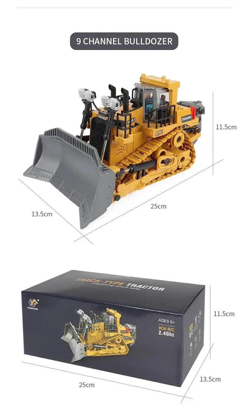  ZWN 2.4G Remote Control Excavator Dump Truck Toy for Kids -  ToylandEU™