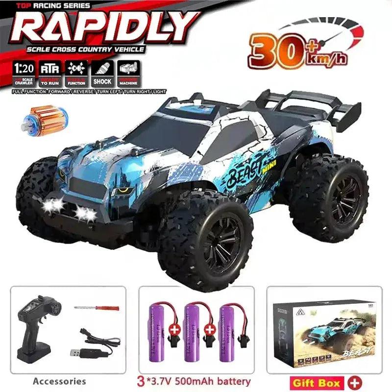  RC Car 30kmh High Speed Off Road Monster Truck Durable -  ToylandEU™