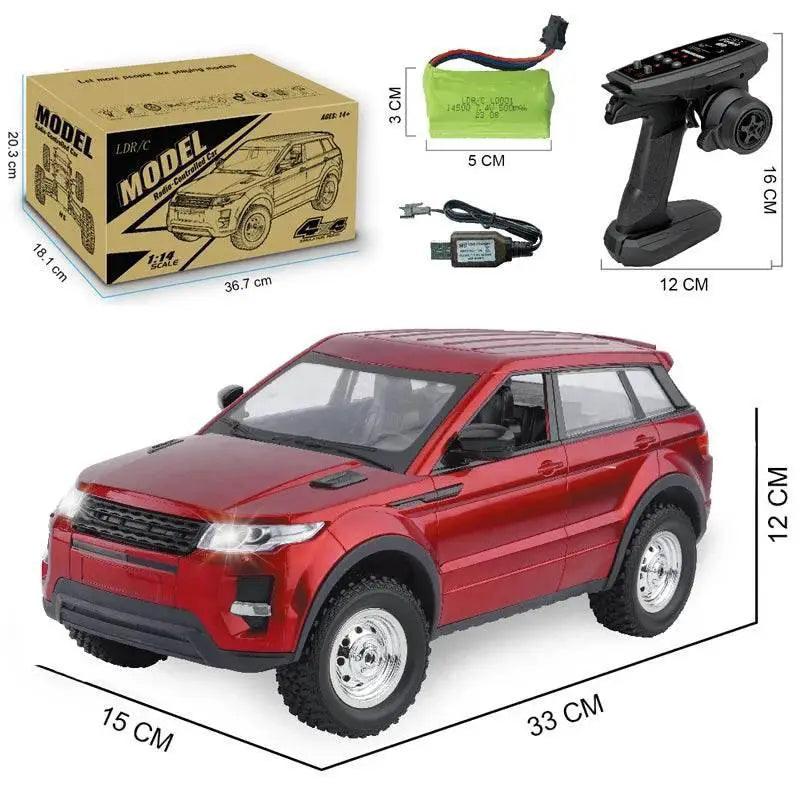 RC 1/14 Scale 4WD RC Land Rover Truck with LED Lights for Off-Road Fun -  ToylandEU™