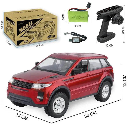  RC 1/14 Scale 4WD RC Land Rover Truck with LED Lights for Off-Road Fun -  ToylandEU™