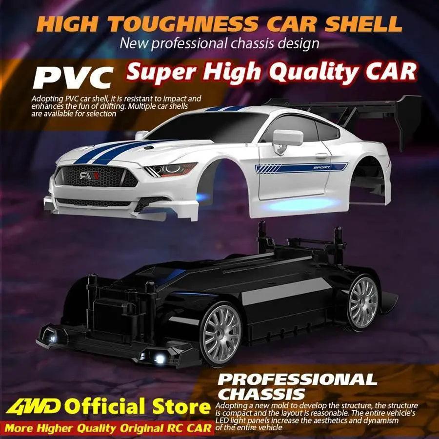 RC 4WD Remote Control Drift Car GTRPRO AE86PRO 1:24 Scale 4x4 Racing Truck - Perfect Gift for Kids and Adults -  ToylandEU™