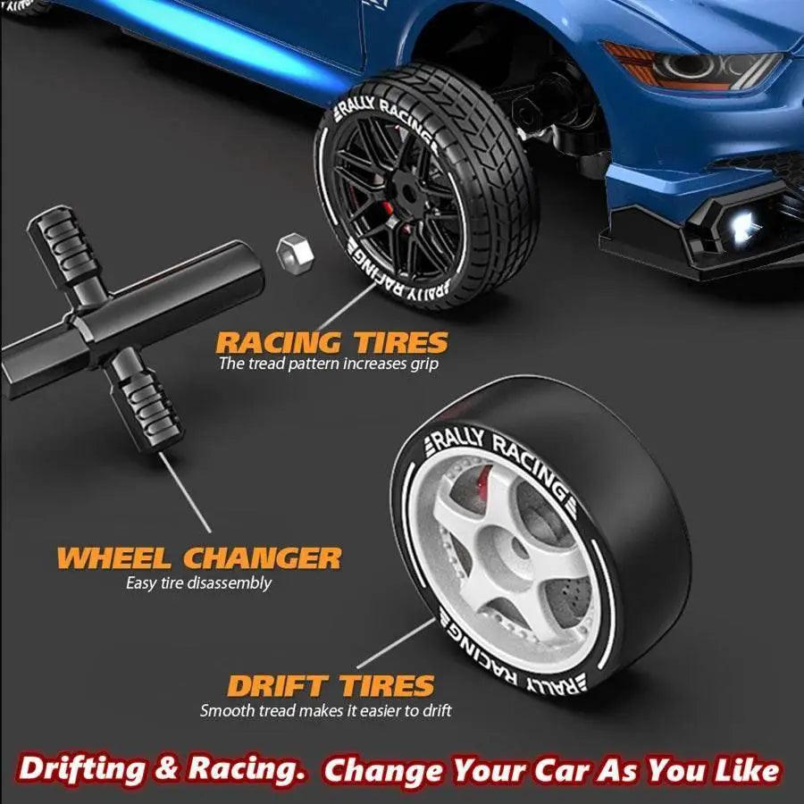  RC 4WD Remote Control Drift Car GTRPRO AE86PRO 1:24 Scale 4x4 Racing Truck - Perfect Gift for Kids and Adults -  ToylandEU™