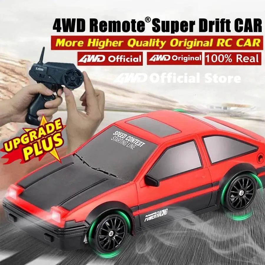  RC 4WD Remote Control Drift Car GTRPRO AE86PRO 1:24 Scale 4x4 Racing Truck - Perfect Gift for Kids and Adults -  ToylandEU™