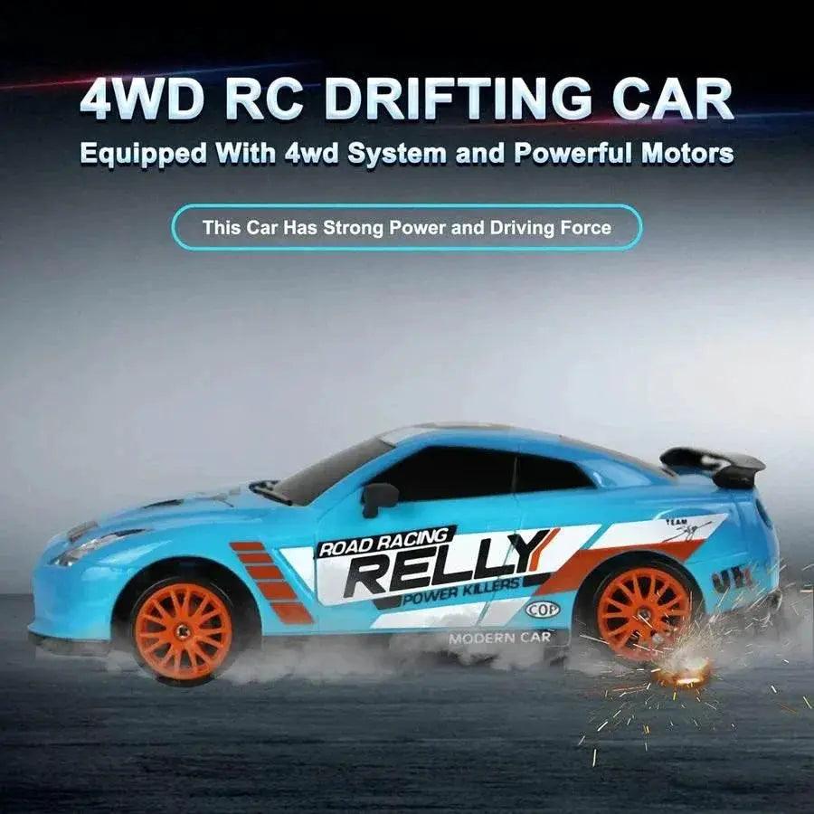  RC 4WD Remote Control Drift Car GTRPRO AE86PRO 1:24 Scale 4x4 Racing Truck - Perfect Gift for Kids and Adults -  ToylandEU™