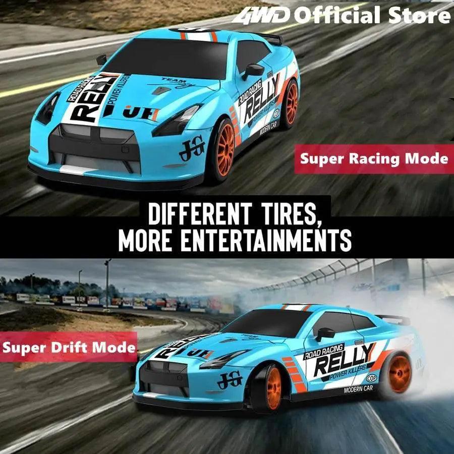  RC 4WD Remote Control Drift Car GTRPRO AE86PRO 1:24 Scale 4x4 Racing Truck - Perfect Gift for Kids and Adults -  ToylandEU™