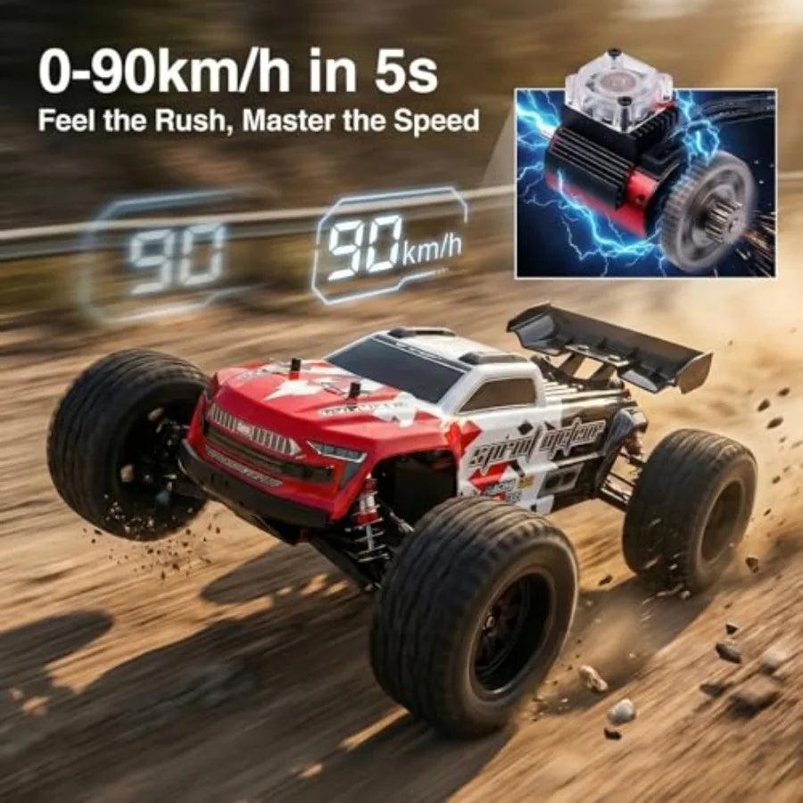  All Terrain RC Truck 4WD Gyro Stabilization 70 KMH 