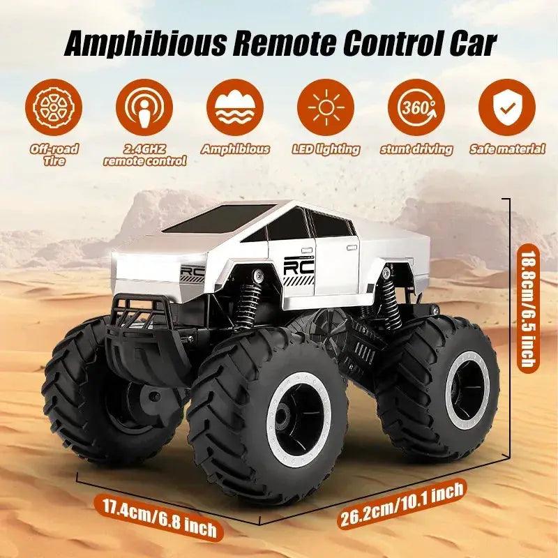  Amphibious 4WD RC Truck All Terrain Off Road Vehicle -  ToylandEU™