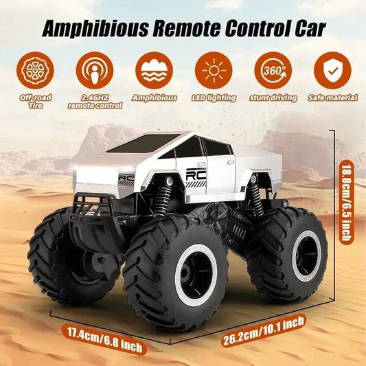  Amphibious 4WD RC Truck All Terrain Off Road Vehicle -  ToylandEU™