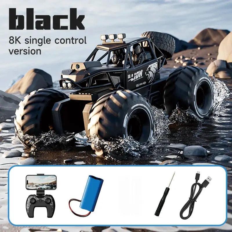  Amphibious RC Car 4WD Waterproof Stunt Truck For Kids -  ToylandEU™
