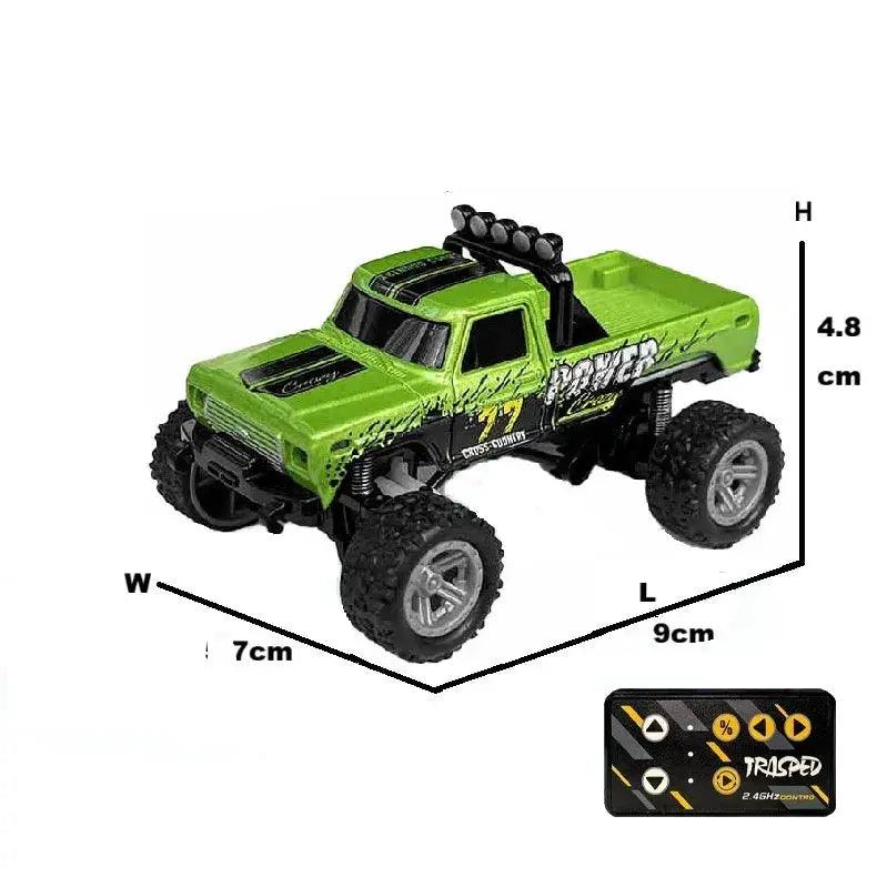  RC Car Monster Truck With Trailer GHz Remote Controller -  ToylandEU™