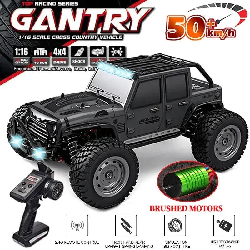  Fast Off Road RC Car 4WD Monster Truck LED Headlights -  ToylandEU™