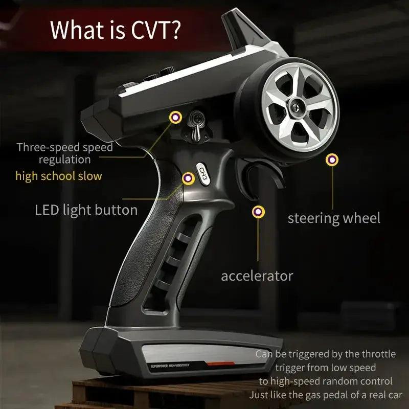  Fast Off Road RC Car 4WD Monster Truck LED Headlights -  ToylandEU™