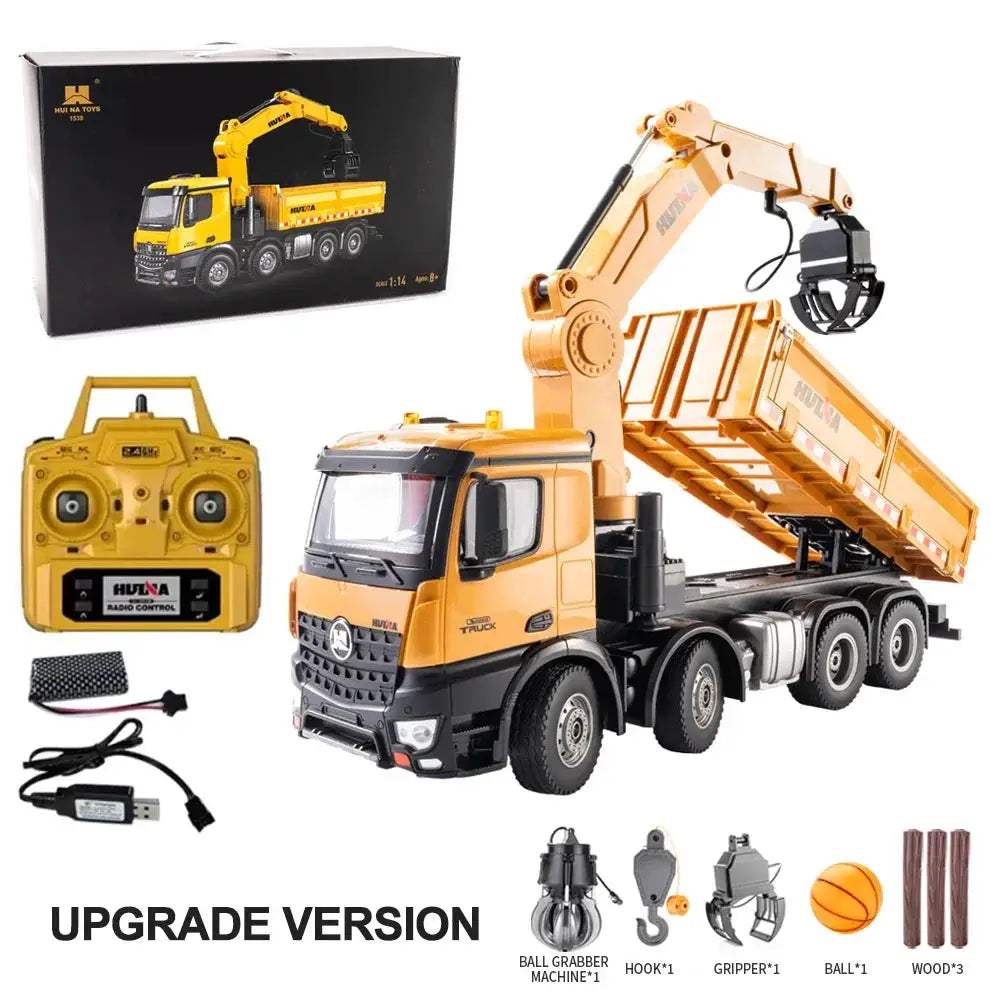  RC Truck High Detail With Wood Grabber And Dump Bed -  ToylandEU™