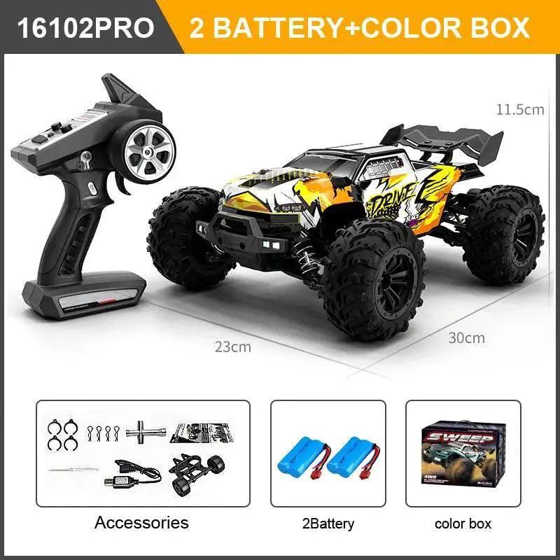  RC High-Speed 4WD Brushless RC Drift Truck - Thrilling Off-Road Adventure -  ToylandEU™