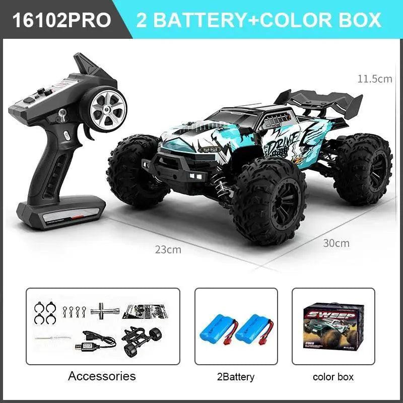  RC High-Speed 4WD Brushless RC Drift Truck - Thrilling Off-Road Adventure -  ToylandEU™