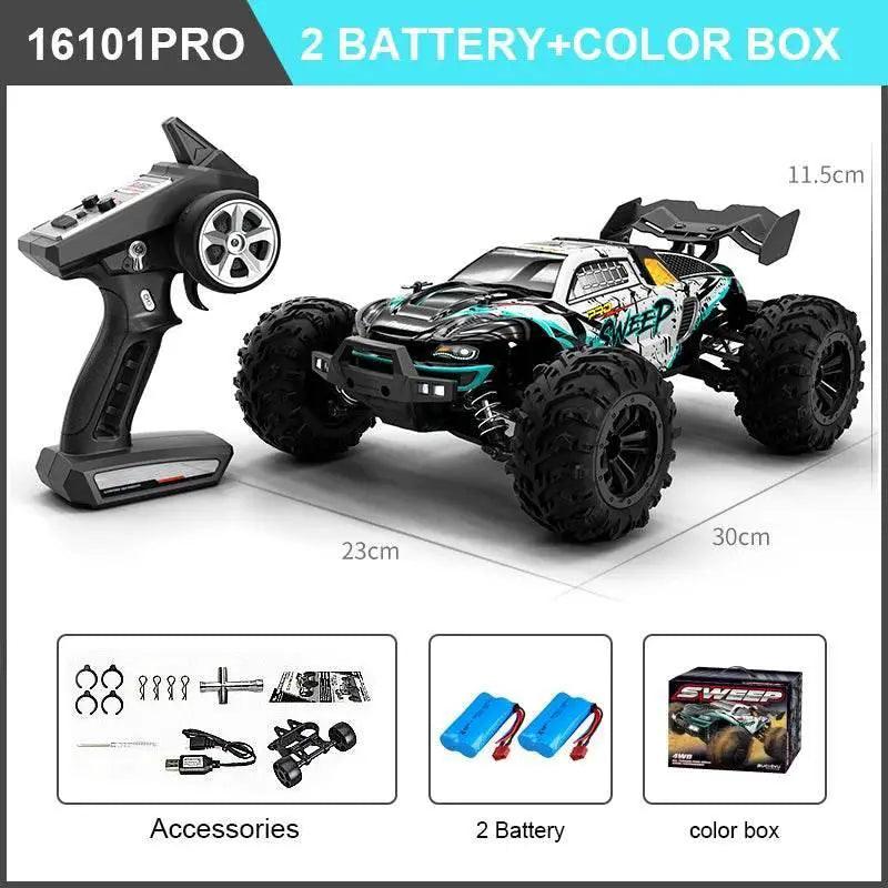  RC High-Speed 4WD Brushless RC Drift Truck - Thrilling Off-Road Adventure -  ToylandEU™